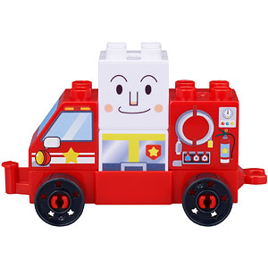 それいけ！アンパンマン つながる！ひろがる！のりものブロック しょくぱんまんとしょうぼうしゃ