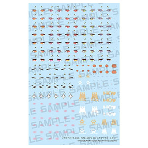 メガミデバイス M.S.G PUNI☆MOFU 金シャオ アイデカールセット