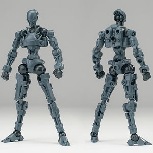 3 min projectシリーズ ゼンティネル 1/18スケールプラスチックモデルキット(グレー)