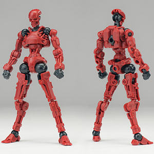 3 min projectシリーズ ゼンティネル 1/18スケールプラスチックモデルキット(レッド)