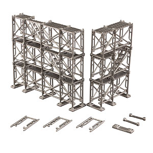 1/64～1/100 足場 プラモデル