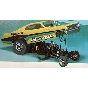 1/24 70 プリムス ダスター“ファニーカー” プラモデル