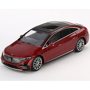 1/64 メルセデス ベンツ EQS 580 4MATIC レッドメタリック(左ハンドル)