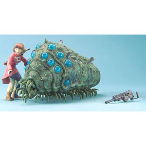 スタジオジブリ 風の谷のナウシカ 04 王蟲とナウシカ プラモデル