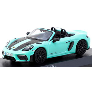 COLLAB64 Minichamps × Tarmac Works 1/64 Porsche 718 Spyder RS Mint Green