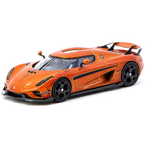 1/64 Koenigsegg Regera Orange Metallic / Black Stripes
