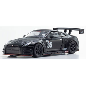 KYOSHOオリジナル 1/64 [MOTN] ニスモ R35 GT-R GT3 テストカー (マットブラック) LED搭載