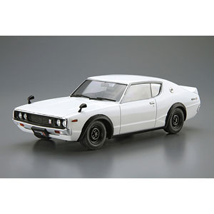 ザ・モデルカー No.15 1/24 ニッサン KPGC110 スカイラインHT2000GT-R ’73 プラモデル