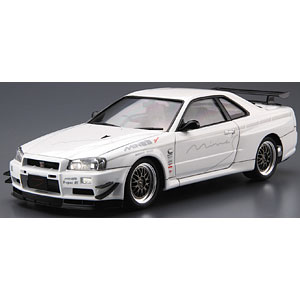 ザ・チューンドカー No.34 1/24 マインズ BNR34 スカイラインGT-R ’02 (ニッサン) プラモデル