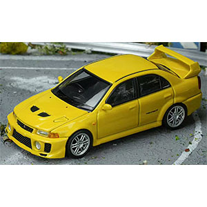 1/64 三菱 Lancer EVOLUTION V GSR Dandelion Yellow