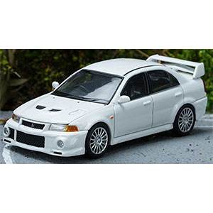 1/64 三菱 Lancer Evolution VI GSR Scotia White