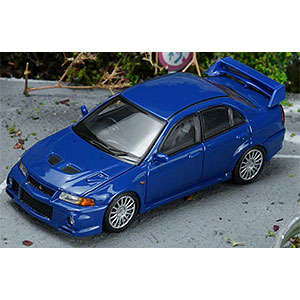 1/64 三菱 Lancer Evolution VI GSR Issel Blue Pearl