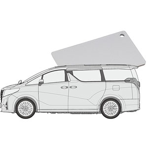 1/24 ボディペインテッドシリーズ(スナップ仕様) No.4 トヨタ アルファード GF3.5L(シルバーメタリック) プラモデル