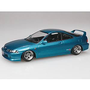 楽プラ スナップキット No.22CU-MG ホンダ DC2 インテグラ タイプR カスタムホイール(メタリックグリーン) プラモデル