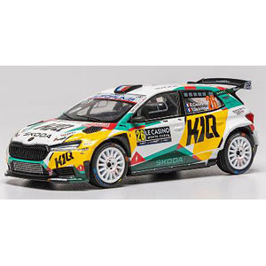 1/43 シュコダ ファビア Rally2 (2023) 2026年 ラリーモンテカルロ #26 E.Camilli/T. de la Haye