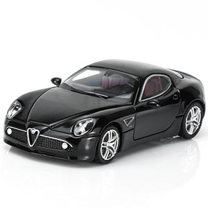 1/64 アルファ ロメオ 8C Competizione 2008 Metallic Black