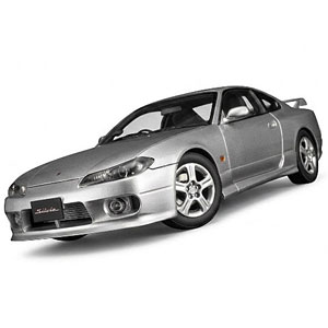 1/18 Nissan Silvia (S15) Spec-R Aero 1999 Sparkling Silver