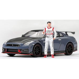 1/64 Nissan GT-R NISMO 2024 筑波サーキット市販車最速ラップ記録車 松田次生コレクション w/フィギュア(右ハンドル)