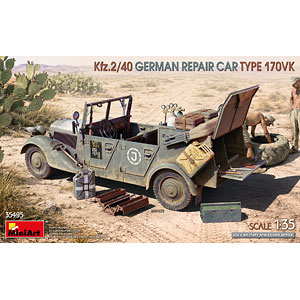 1/35 Kfz.2/40 ドイツ軍修理車 170VK型 プラモデル