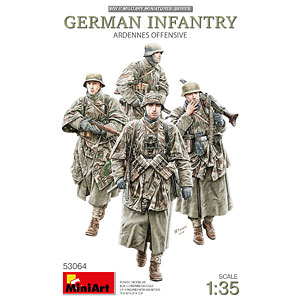 1/35 ドイツ歩兵 アルデンヌ攻勢 プラモデル