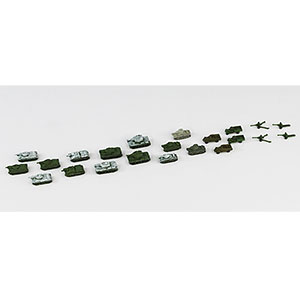 1/700 WWII ロシア軍用車両セット1 プラモデル