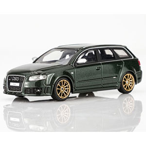 1/64 Audi RS 4 (B7) 2005 Deep Green Pearl