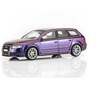1/64 Audi RS 4 (B7) 2005 Army Girl Purple Pearl
