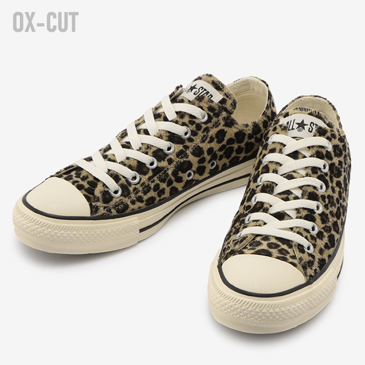 コンバース スニーカー レディース CONVERSE ALL STAR LEOPARDFUR OX