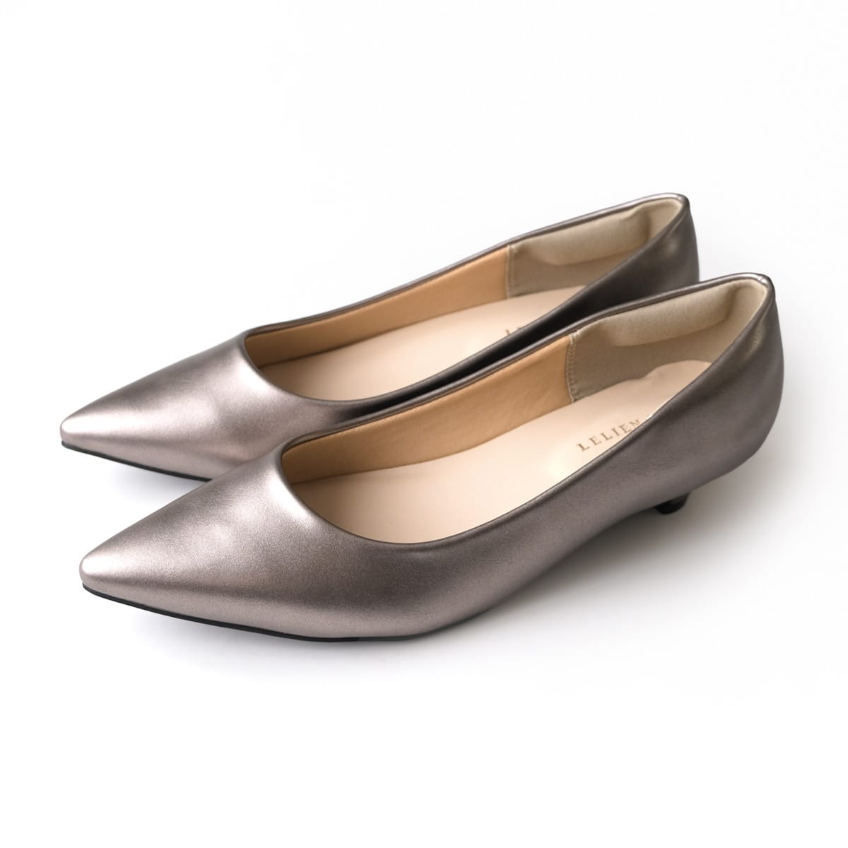 パンプス 走れるパンプス  黒 レディース 痛くない かかとクッション 柔らか ヒール ローヒール ポインテッドトゥ スエード 脱げない　amiamiアミアミ | AmiAmi | 11