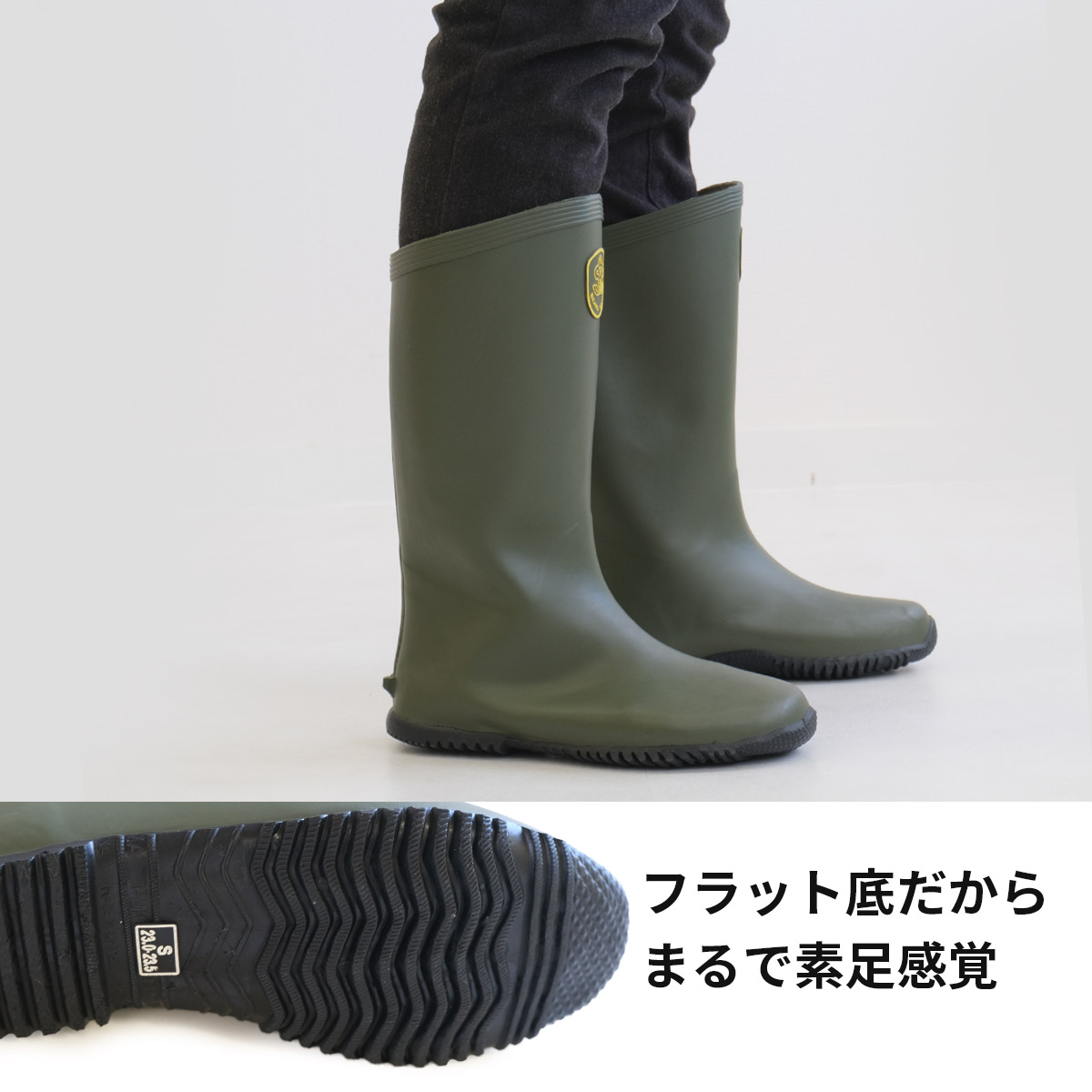 レインブーツ 防水ブーツ 長靴 レディース メンズ ラバーブーツ