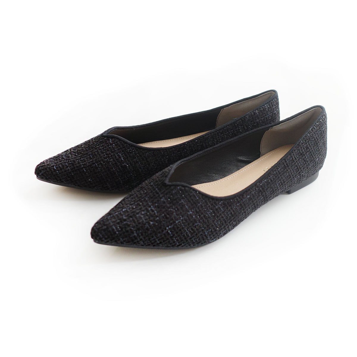 美品✨REMME Vカット パンプス ローヒール ポインテッドトゥ 38 黒 po-ptn601_01.jpg