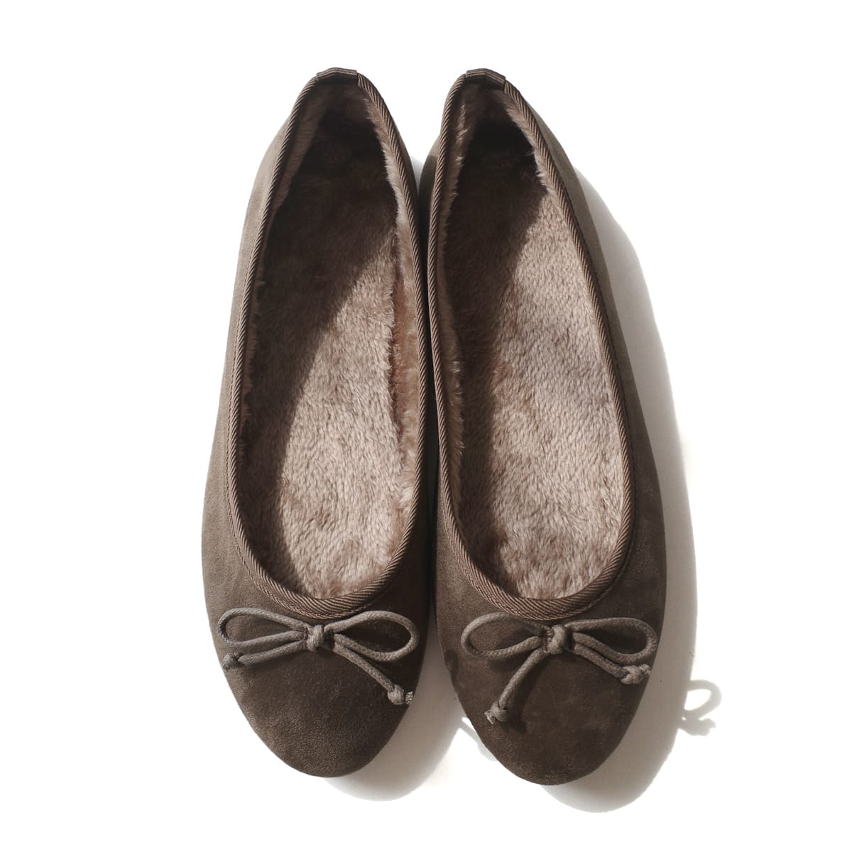 バレエシューズ ボア バレエパンプス ファー フラットシューズ レディース 秋冬 ぺたんこ ローヒール あったか リボンモチーフ amiamiアミアミ | AmiAmi | 05