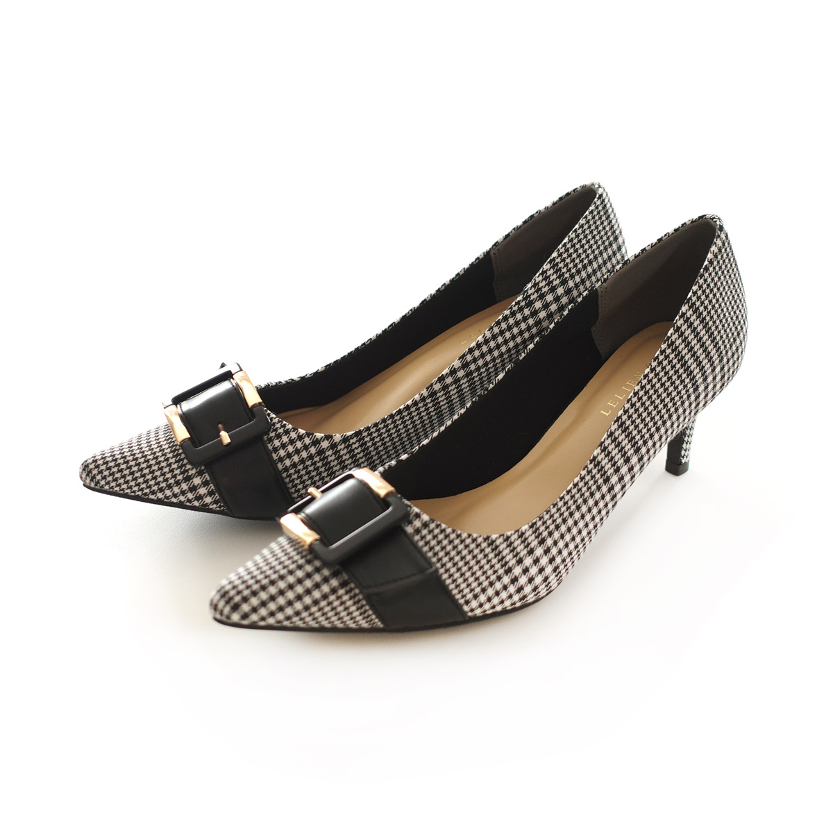 MIU MIU ポインテッドトゥ パンプス バックル付 5I013EFM055069 ボルドー パテントレザー スリングバック パンプス バックル付き