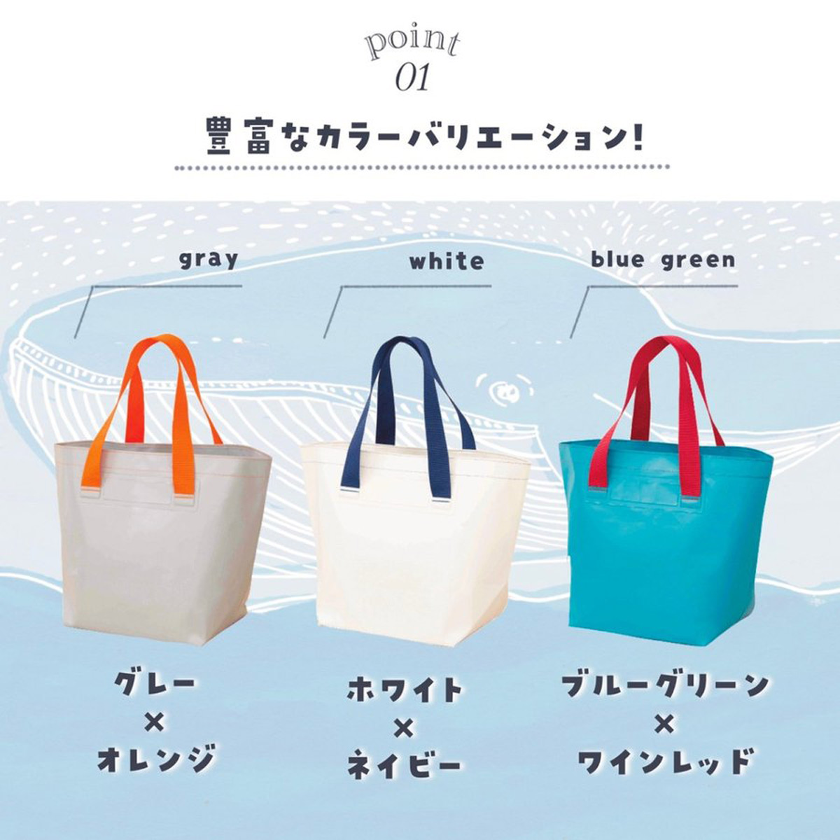 新政　さけます、トートバック、グッズセット The SUNNY DAYS】PVCミニトートバッグ（トートバッグ）｜SESAME