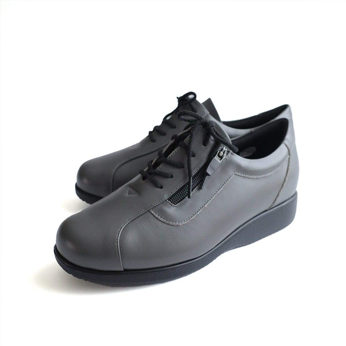 本革 コンフォートシューズ レディース 天然皮革3センチヒール 日本製