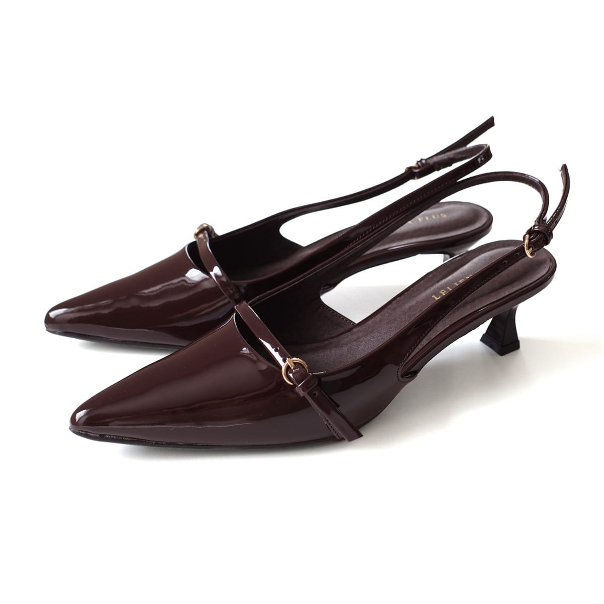 パンプス  ミュール ストラップ ベルト デザイン 5.5センチヒール　バックストラップ レディース 歩きやすい amiamiアミアミ | AmiAmi | 04