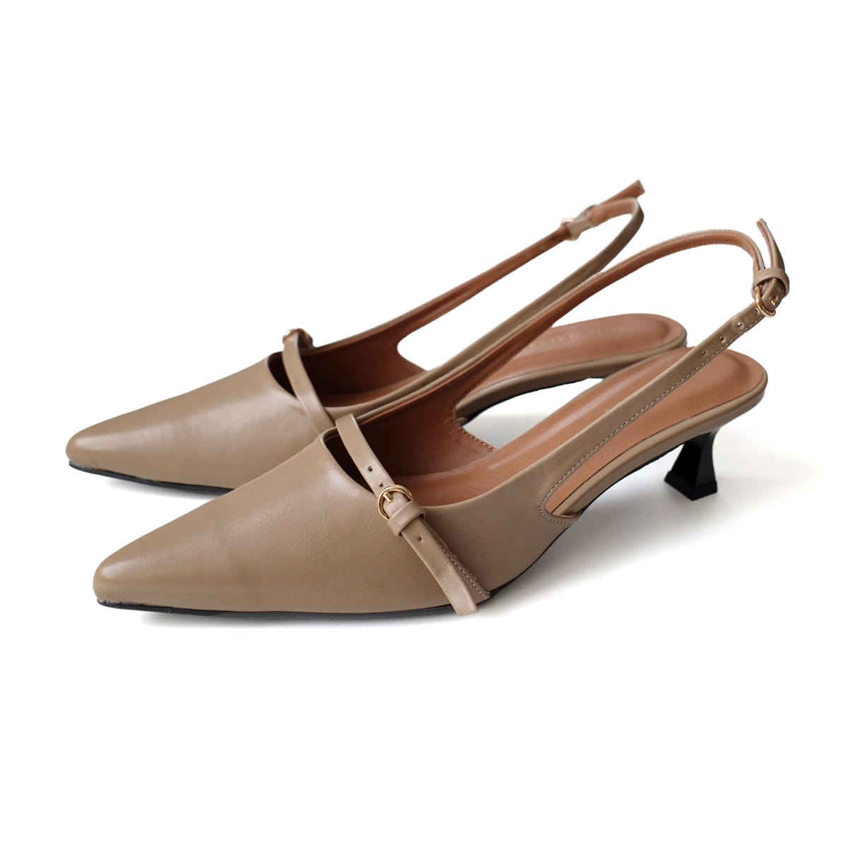 パンプス  ミュール ストラップ ベルト デザイン 5.5センチヒール　バックストラップ レディース 歩きやすい amiamiアミアミ | AmiAmi | 02