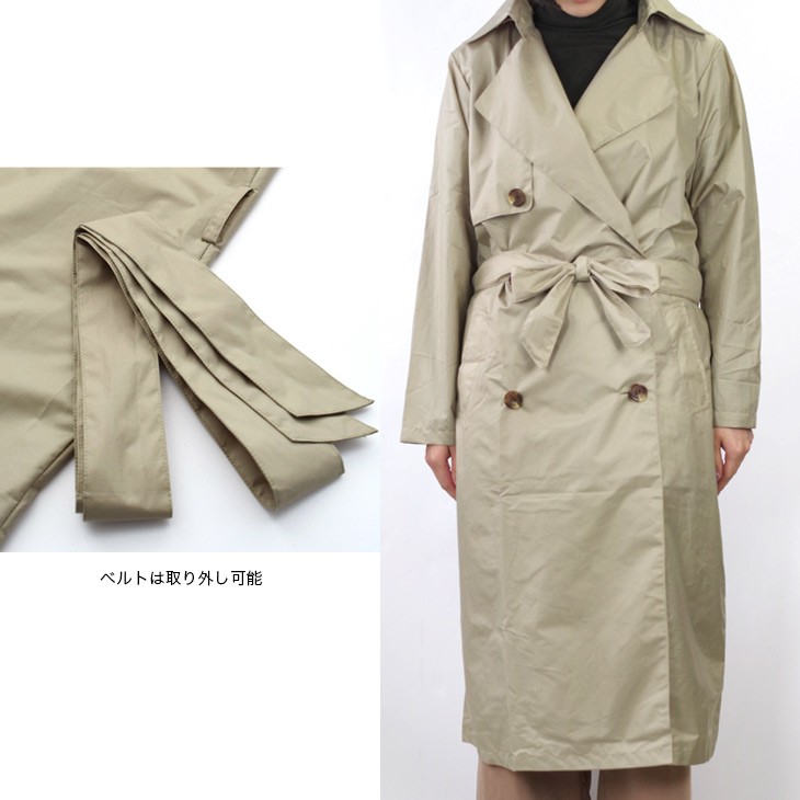 レインコートwpc ガウントレンチコート レディース 雨具 : EDIE - 通販
