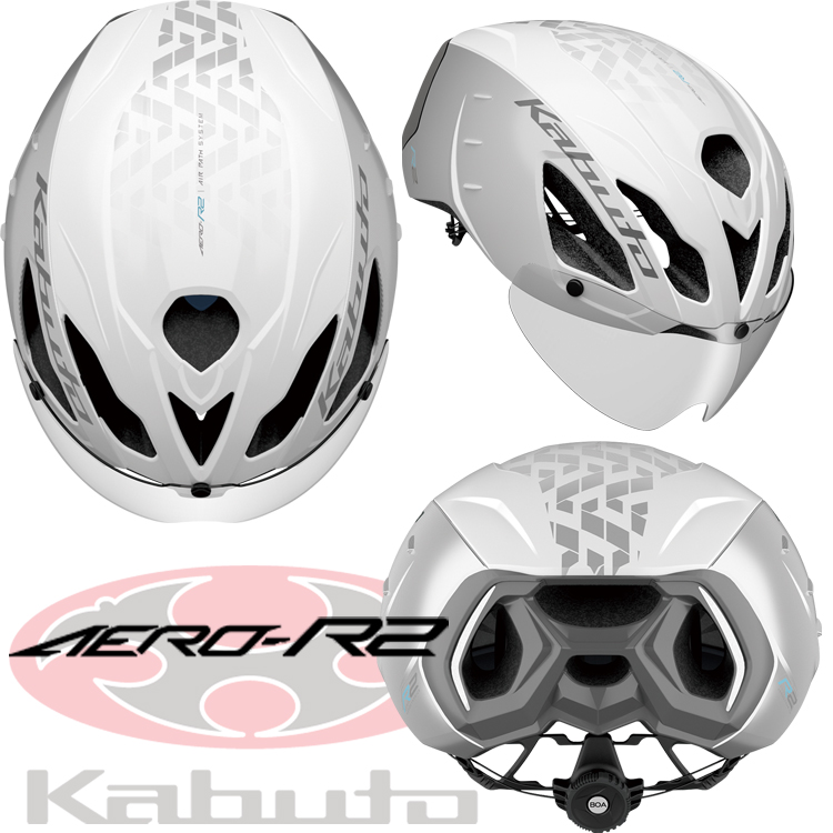 自転車用 ヘルメット OGK Kabuto オージーケーカブト AERO-R2 エアロ R2 OGKカブト (エアロR2) シールド 付属 モデル  エアロ ロード