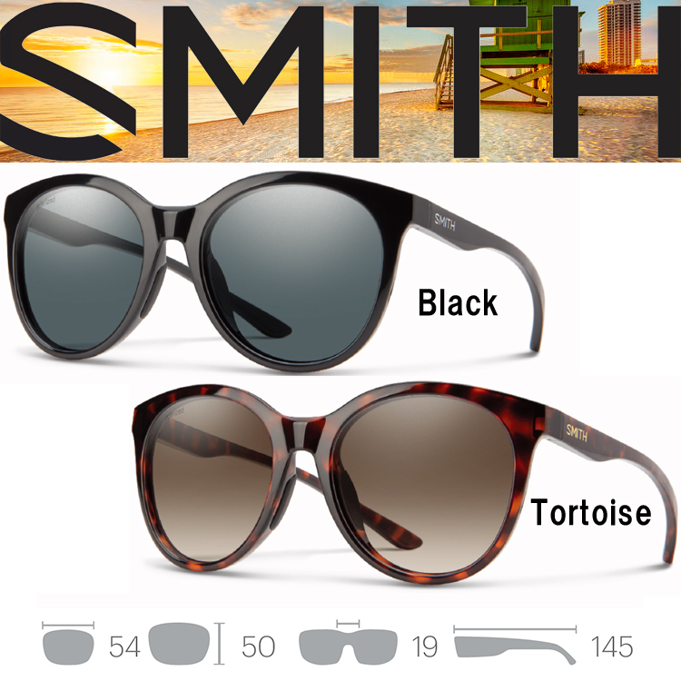 SMITH サングラス Bayside Matte Black ベイサイド マットブラック