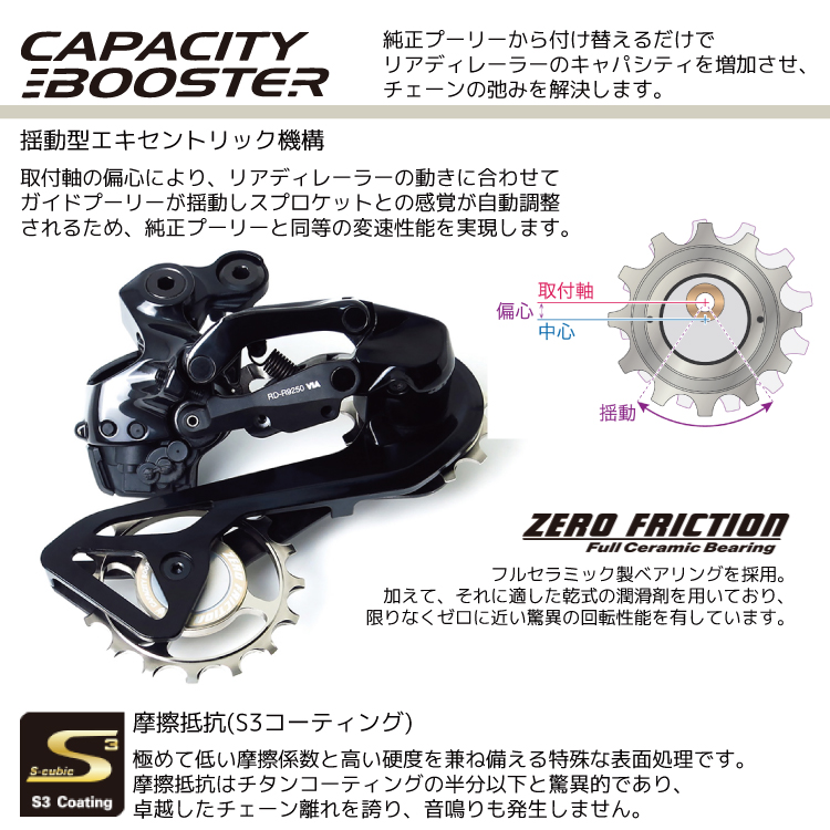 SUGINO ( スギノ ) プーリー CAPACITY BOOSTER ZF DA プーリー
