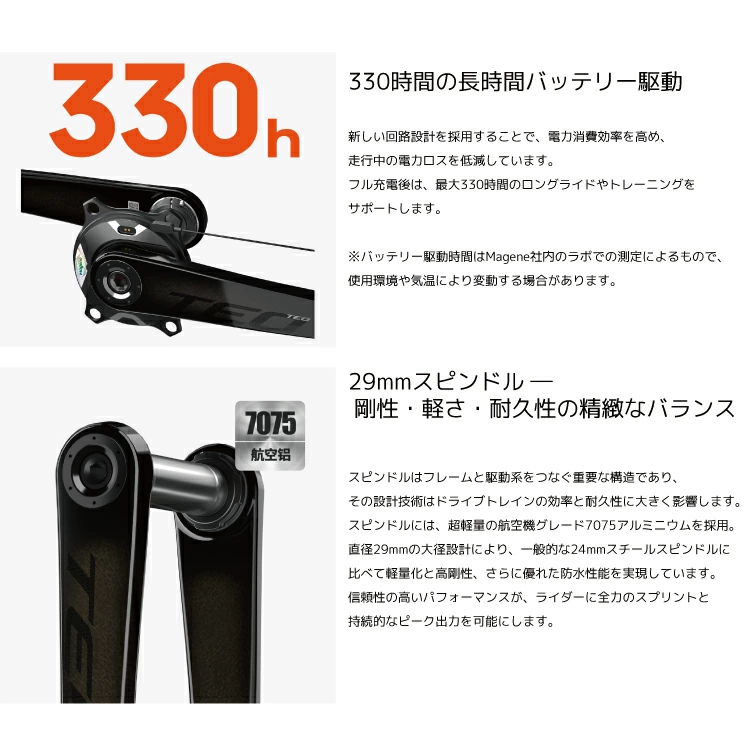 TEO-P515 スパイダー型パワーメーター Magene/マージーン MAGENE-TEO