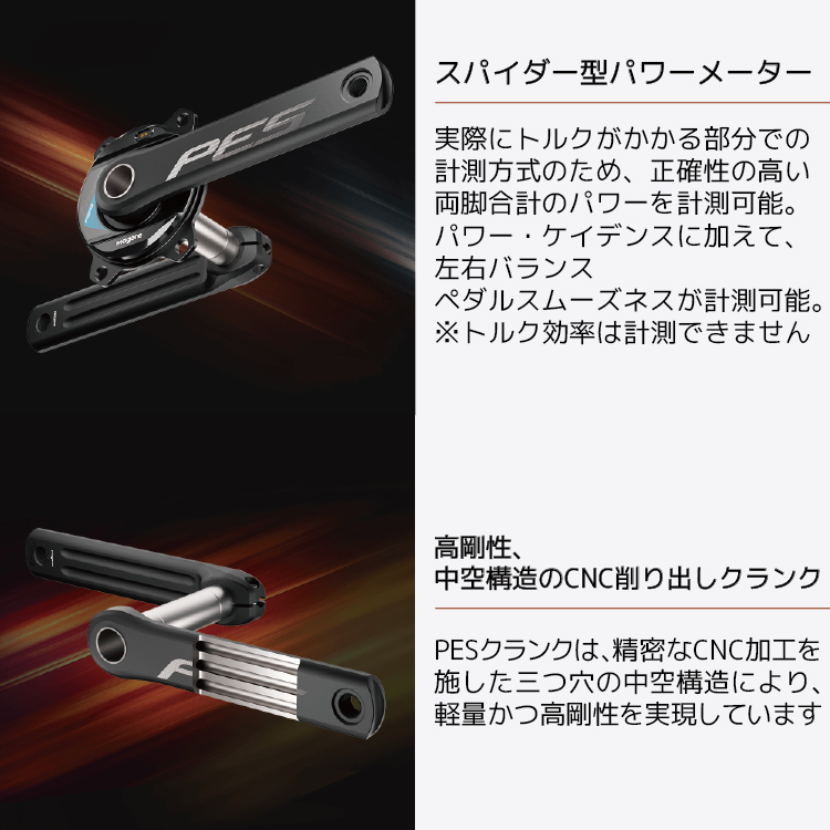 PES-P505 Base スパイダー型パワーメーター │ GROWTAC