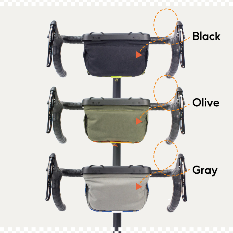 ハンドルバーバッグ 自転車旅 The Handlebar Bag ROUTE WERKS ルート