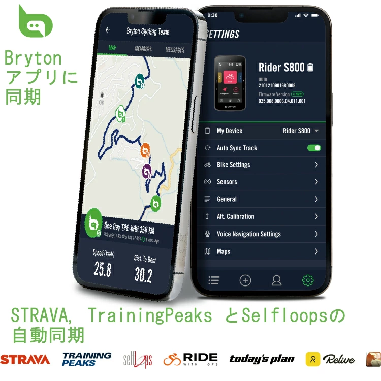 bryton（ブライトン） Rider S800 サイクルコンピューターBryton