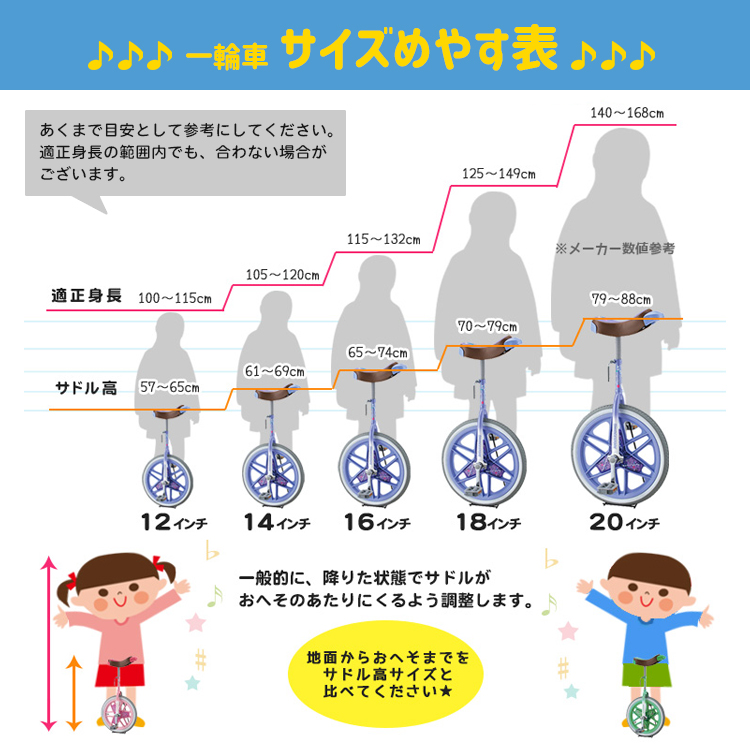 スケアクロウ　一輪車 ブリヂストンSCW12.A/SCW14.A/SCW16.A/SCW18.A/SCW20.A