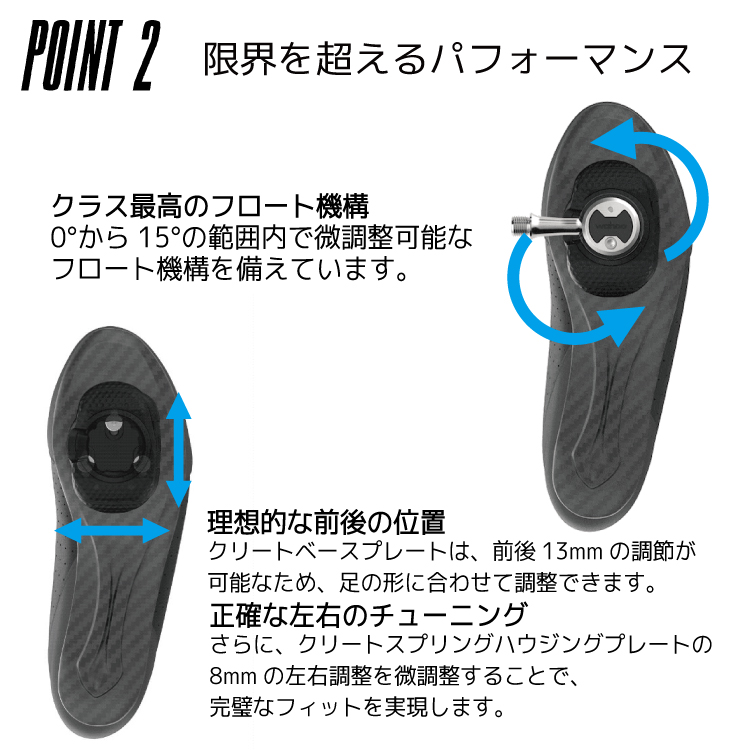 WAHOO ワフー スピードプレイ ペダル スタンダードクリートセット SPEEDPLAY NANO ビンディングペダル 両面キャッチ チタンスピンドル |  | 02