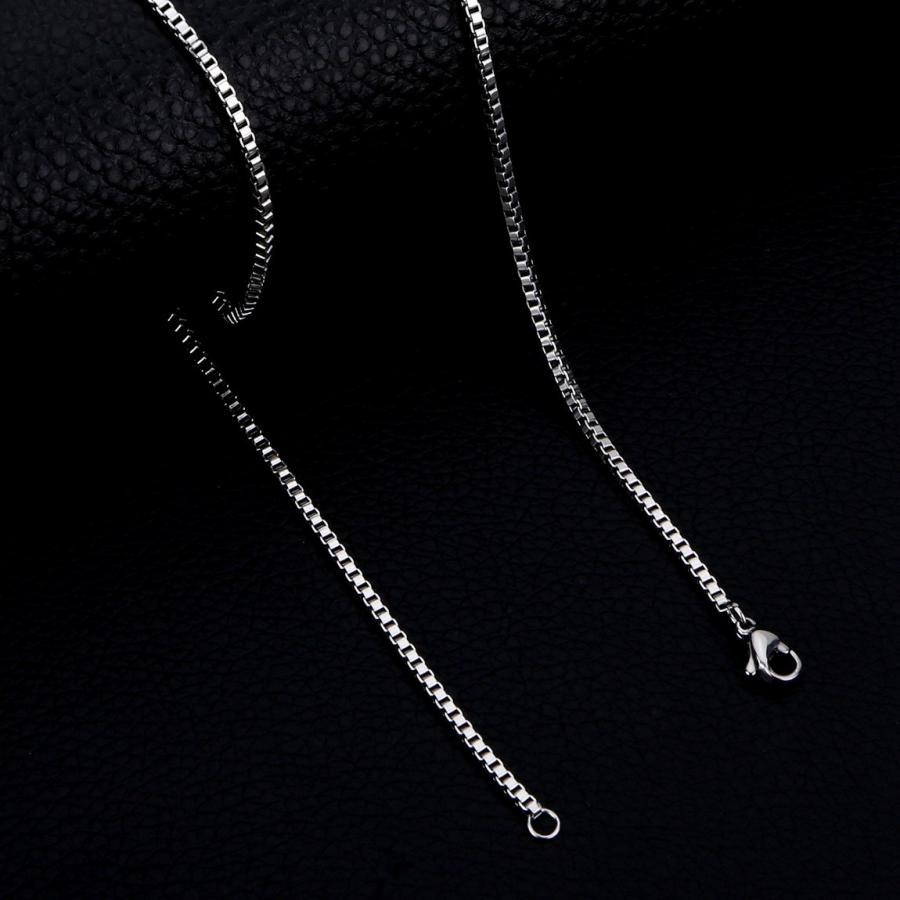 ベネチアンチェーン ネックレス シルバー 幅2mm 3mm ボックス