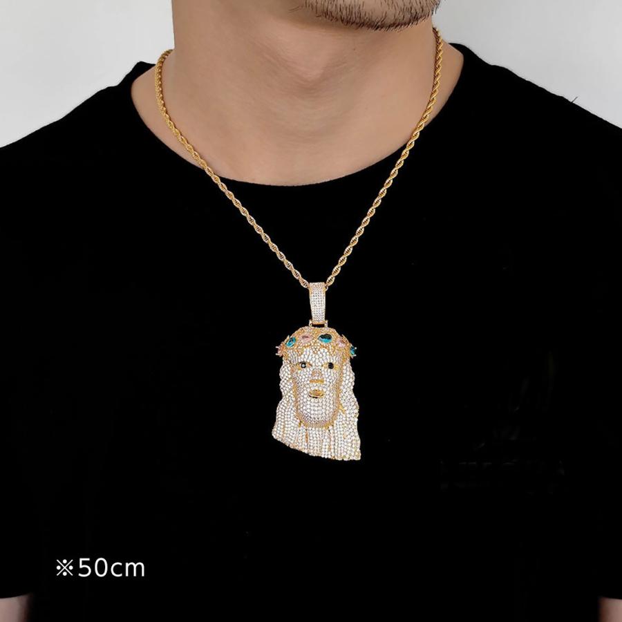 ネックレス ジーザス ブリンブリン ユニーク Jesus シルバー ゴールド