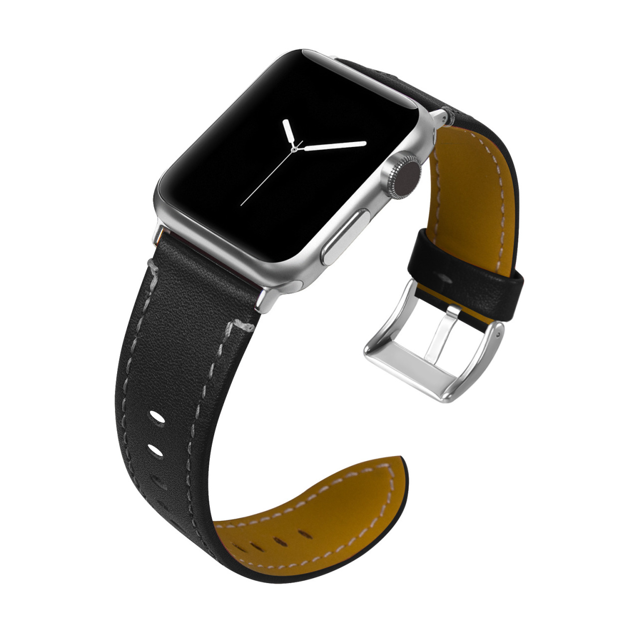 apple watch 本革ベルト ビジネススタイル アップルウォッチ革ベルトapple watch series6/SE/5/4/3/2/1 適用｜amicore｜02